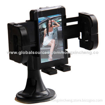 Universal Mobile Phone Cradle Windshield Car Holder/Mount, 360° Turn Around